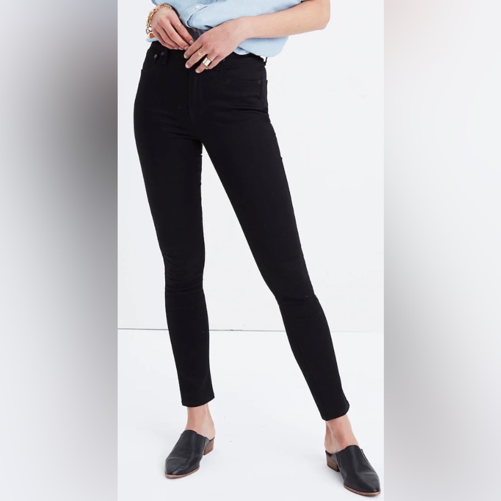 Madewell High-Rise Skinny Jeans in Carbondale Wash, sz 25